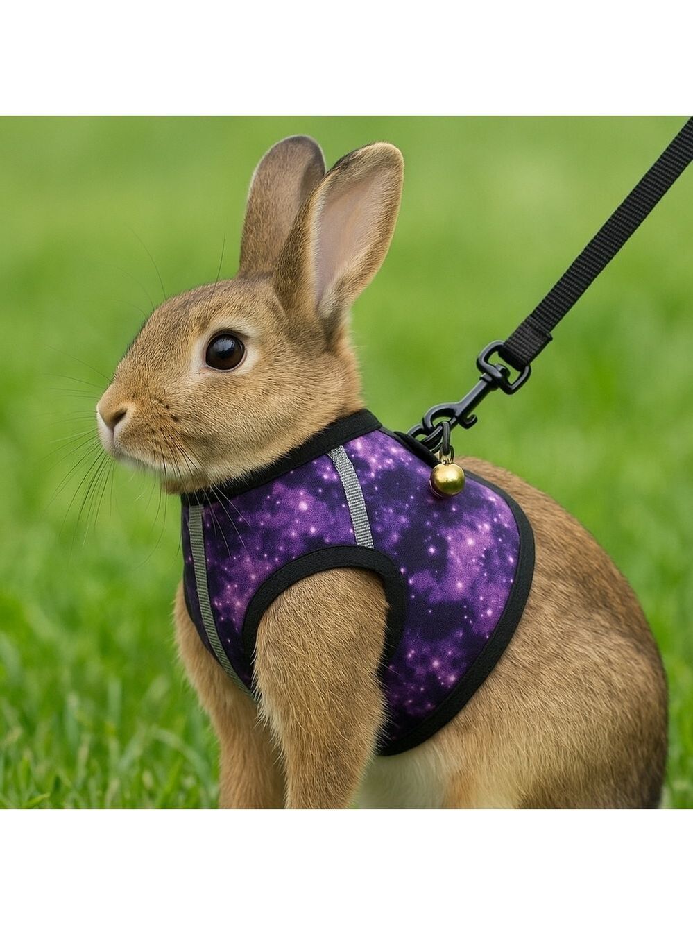 EveryYay Ferret Harness and Leash Galaxy Print